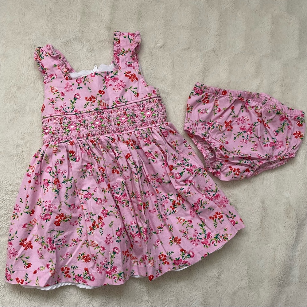 Bonnie Baby dress with bloomers (6-12 mos)